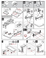 PATAS PARA BAÑERA ACERO ROCA